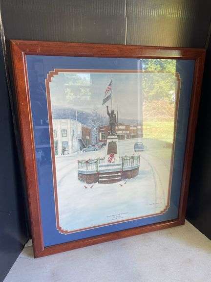 Fred Thrasher "Forever Honored and Remembered" Print - Monticello, KY