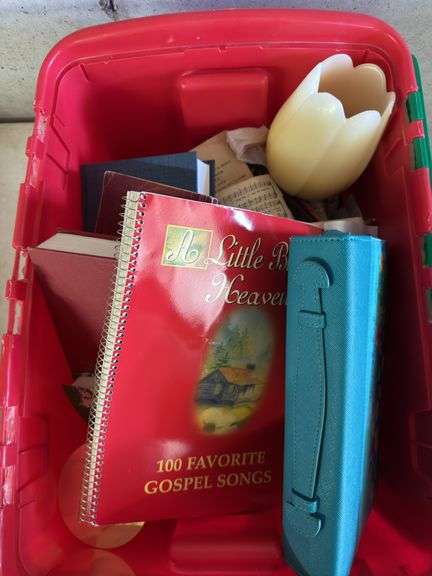 Religious Hymnals, Jewelry Making Supplies, and Ornaments image