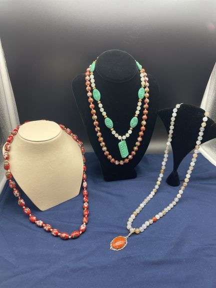 Collection of Four Beaded Necklaces image