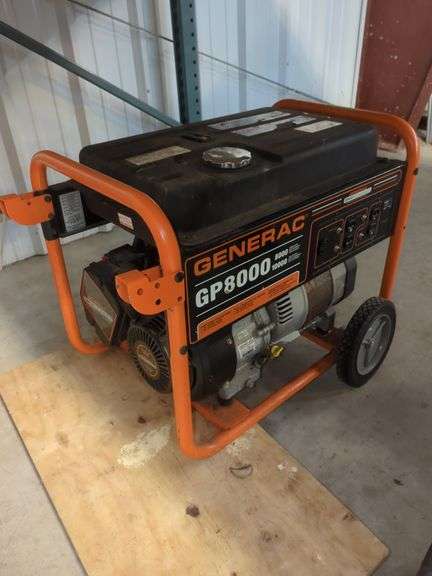 Generac GP8000 Portable Generator