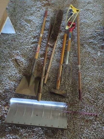 Assorted Collection of Garden and Yard Tools image