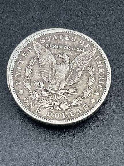 THREE MORGAN SILVER DOLLARS