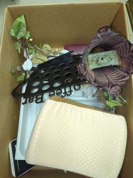 Mixed Box of Household Goods, Decor and Other Items