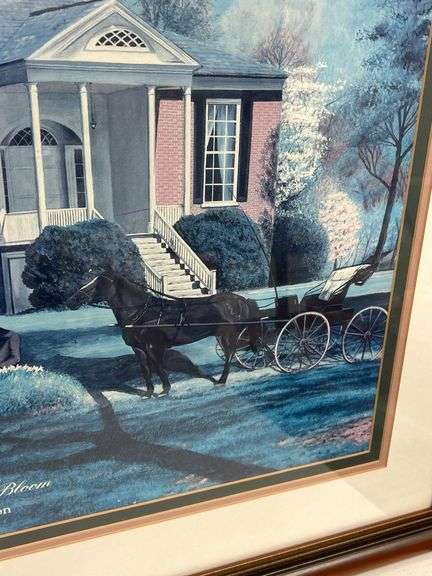 Framed Print by Steve St.Clair - "Love is in Bloom, Farmington"