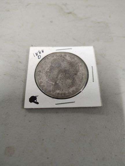 1888 O MORGAN SILVER DOLLAR image