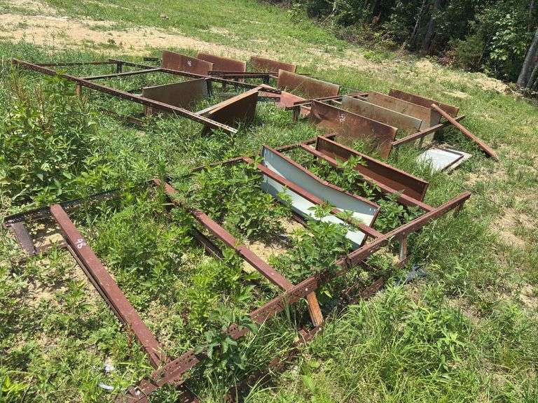 Assorted Metal Framing and Containers