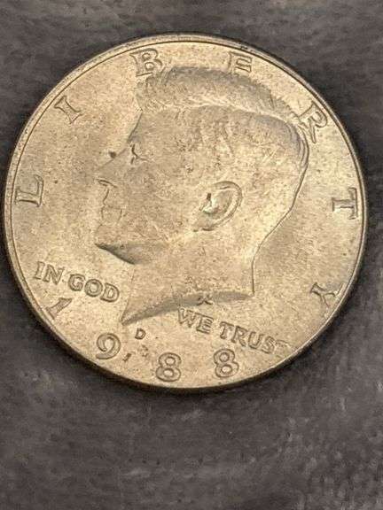 1988 D KENNEDY HALF DOLLAR image