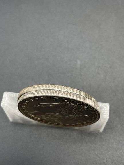 TWO MORGAN SILVER DOLLARS