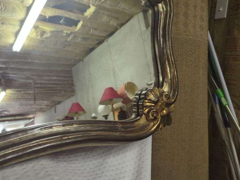Ornate Framed Wall Mirror