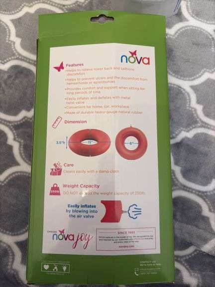NOVA INFLATABLE RUBBER CUSHION