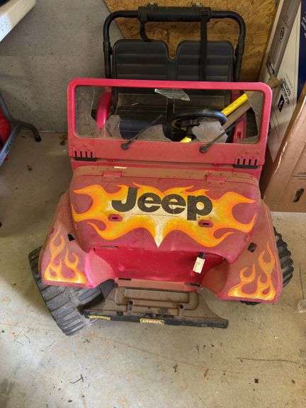 Power Wheels Jeep Ride-On Toy Vehicle image
