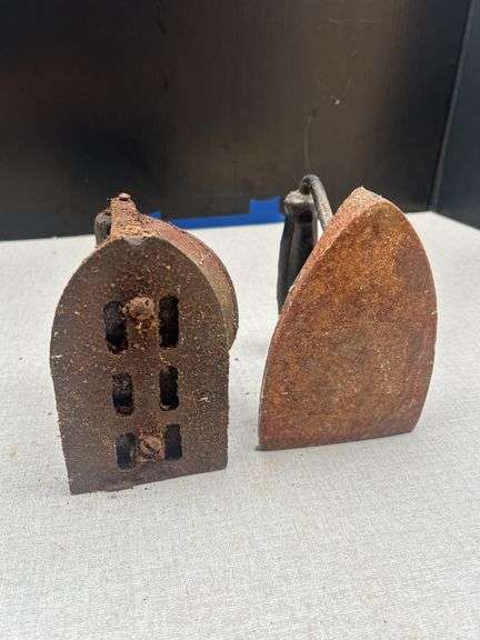 Pair of Primitive Sad Irons image