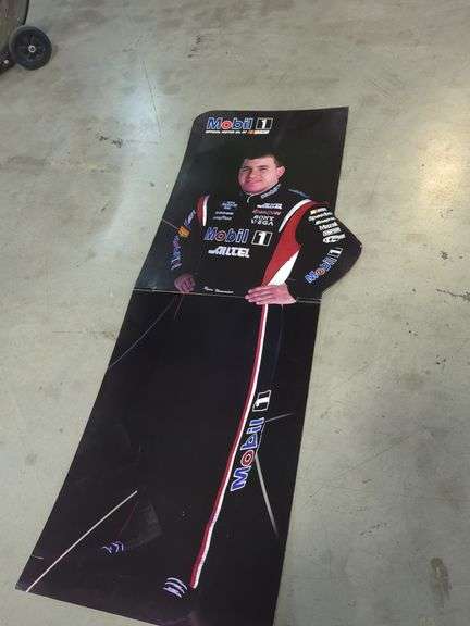 Ryan Newman Mobil 1 Cardboard Standee image