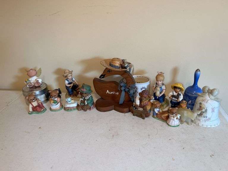 Assorted Collectible Figurines and Decorative Items image