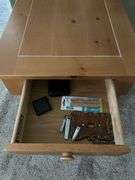 Broyhill Wooden End Table with Drawer