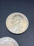 EISENHOWER LIBERTY BELL MOON DOLLAR COINS