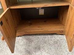Wooden TV Stand with Storage