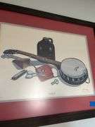 Donnie Firkins 'Bluegrass' Framed Print