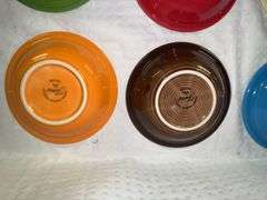 Fiesta Ware Small Bowls - Set of 8 Assorted Colors