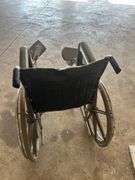 Blue Medical Wheelchair