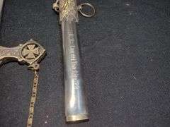 Ornate Sword with Sheath - Toa Alta, PR
