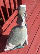 Decorated Concrete Goose Outdoor Decoration