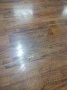FARMHOUSE STYLE DINING TABLE DOES HAVE SOME FINISH SCUFFS - 60X36X30