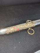 Decorative Masonic Sword with Scabbard
