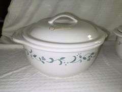 Corelle Coordinates Stoneware Covered Casserole Dishes Set