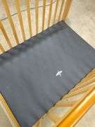 BABY CRIB WITH SEE THROUGH PLEXIGLASS ENDS - 39X26X41
