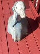 Decorated Concrete Goose Outdoor Decoration