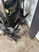 Quickie Wheelchair - Black and Blue