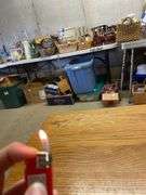 Kitchen Utensils, Knife, Thermometer, and Ronson Lighter