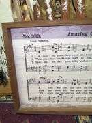 Handcrafted Winter Decor - Snowman and Amazing Grace Framed Art