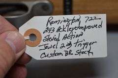 Custom Benchrest Bolt Action Rifle In .243 Ackley Improved Caliber,