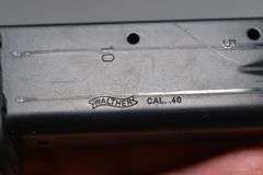 Walther PPQ Pistol In .40 S&W Caliber,