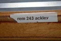 Custom Benchrest Bolt Action Rifle In .243 Ackley Improved Caliber,