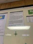 Framed Kentucky Commonwealth Wall Map