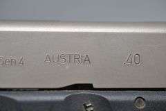 Glock Model 27 GEN4 Pistol In .40 S&W Caliber,