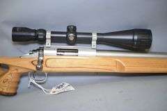 Custom Benchrest Bolt Action Rifle In .243 Ackley Improved Caliber,
