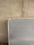 Full Size Mattress and Metal Frame