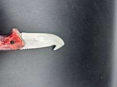 Mossy Oak Gut Hook Knife with Sheath