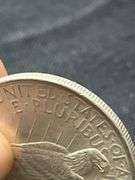 Three 1923 Peace Silver Dollars