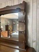 Nine-Drawer Dresser with Mirror and Nightstand