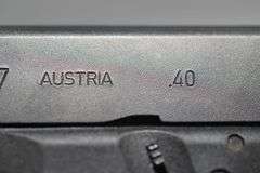 Glock Model 27 Pistol With Laser In .40 S&W Caliber,