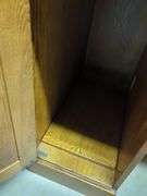 Oak Roll Top Desk with Storage