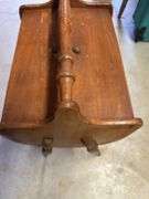 Wood Sewing Box or Magazine Stand