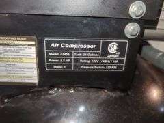 Central Pneumatic 2.5 HP 21 Gallon Air Compressor