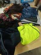 WOMEN'S JEANS - PANTS - SHIRTS AND ETC - SZ 12/14 -