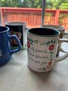 Mixed Lot of Collectible Coffee Mugs - Various Designs